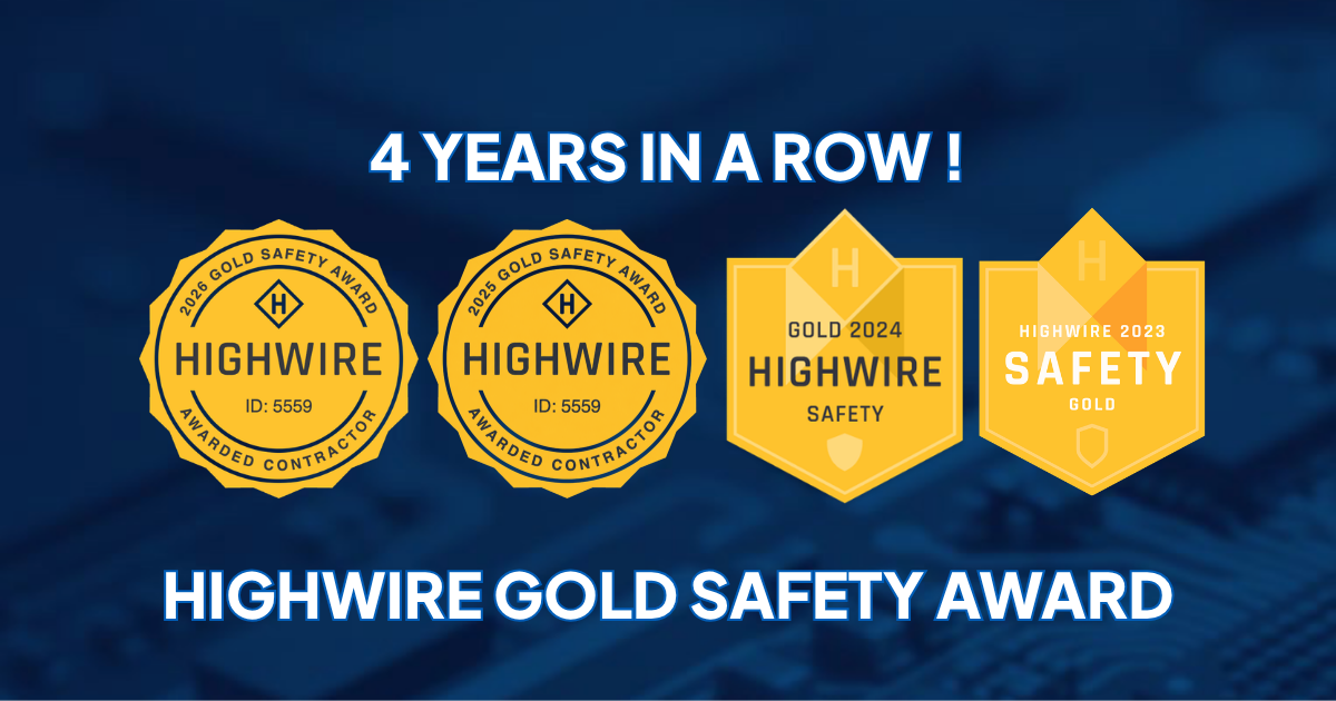 HBT Highwire gold safety award HBT High Wire Gold Safety Award 2026